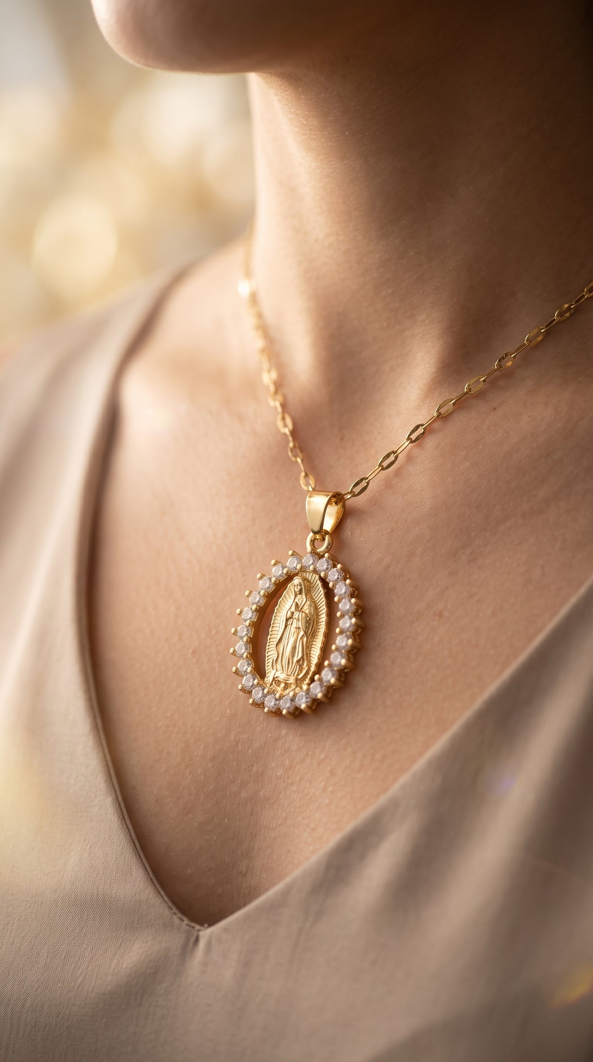 Collar Virgen de Guadalupe