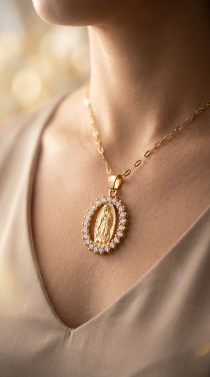 Collar Virgen de Guadalupe