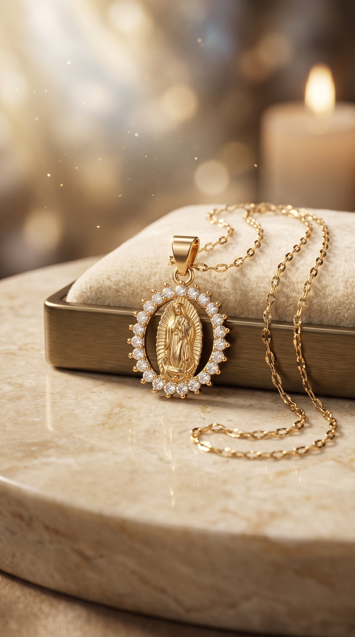 Collar Virgen de Guadalupe