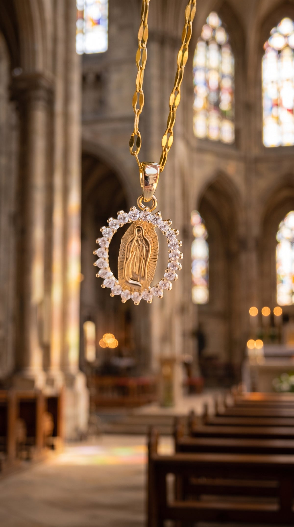 Collar Virgen de Guadalupe